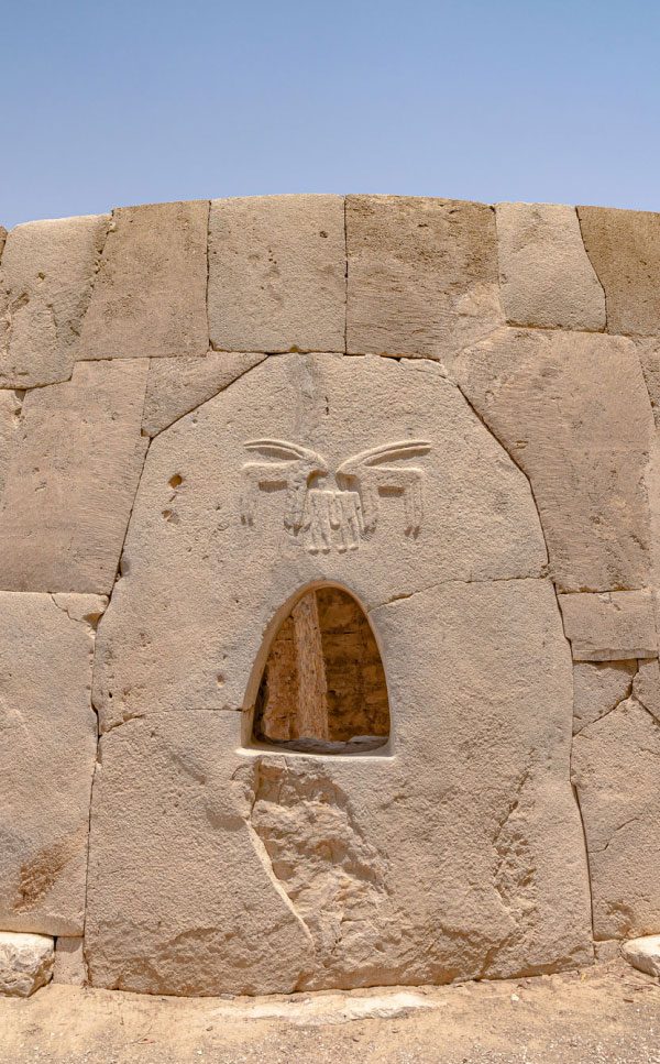 Hili Grand Tomb, in Hili Archaeological Park in Al Ain, UAE.